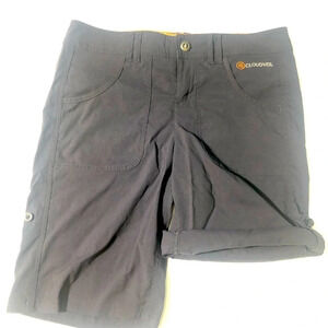 Cloudveil dark grey hiking  shorts with adjustable length (S)